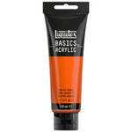LIQUITEX Basics ACRYL - 620 Rotorange Lebendig (118ml)