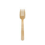 PAPSTAR 50 Fingerfood - Gabeln, Bambus "pure"