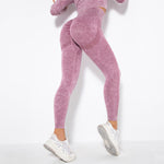 Modische Peach-Hip Feuchtigkeitsableitende Yoga-Hose