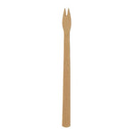 PAPSTAR 250 Pommes-Frites-Gabeln, Papier "pure" braun