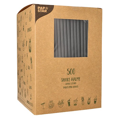 PAPSTAR 500 Shake-Halme Papier Ø 8 mm · 25 cm