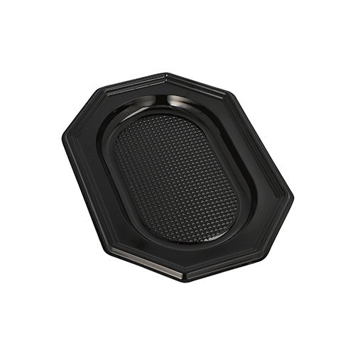 Starpak 10 Servierplatten, PET schwarz