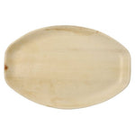 PAPSTAR 6 Tabletts, Palmblatt "pure" oval natur