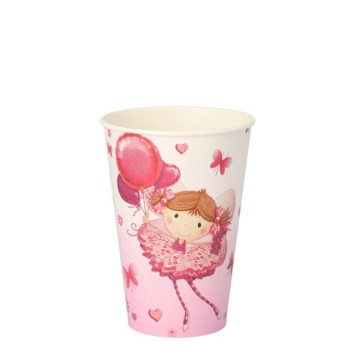 PAPSTAR 10 Trinkbecher, Pappe 0,2 L Ø 7 cm · 9,7 cm