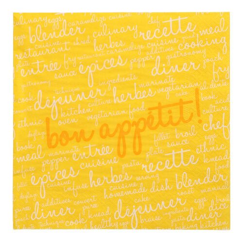 PAPSTAR 20 Servietten, 40 cm x 40 cm 3-lagig 1/4-Falz