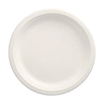 PAPSTAR 100 Teller, Zuckerrohr "pure" ungeteilt, weiss