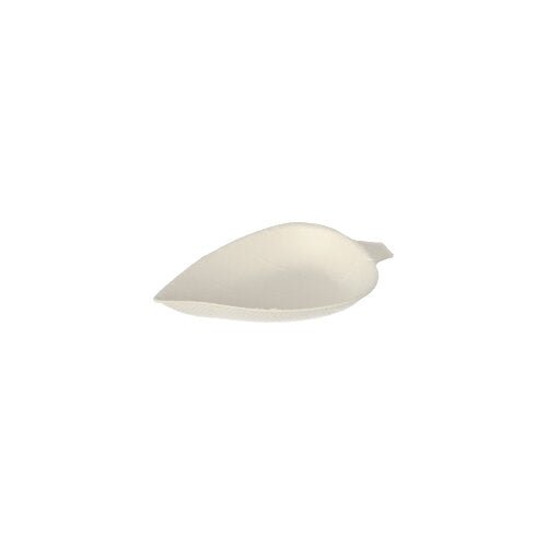 PAPSTAR 50 Fingerfood - Teller, Zuckerrohr "pure" weiss