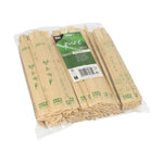 PAPSTAR Essstäbchen Bambus "pure", 21 cm, einzeln verpackt | Folie (100 Paare)