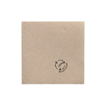 PAPSTAR Servietten 1/4-Falz, 20x20 cm natur, aus recyceltem Papier | Spenderkarton (100 Stück)