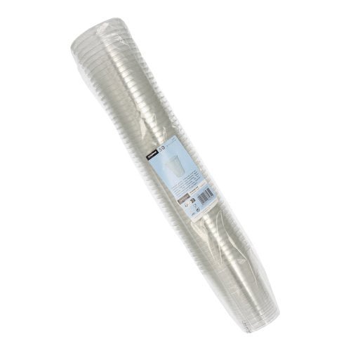 Starpak 50 Trinkbecher R-PET glasklar