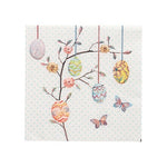 PAPSTAR 20 Servietten, 25 cm x 25 cm 3-lagig 1/4-Falz