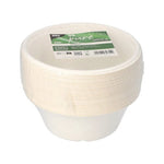 PAPSTAR 25 Schalen, Zuckerrohr "pure" Ø 17 cm