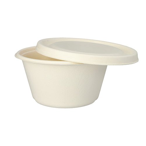 PAPSTAR 25 Schalen, Zuckerrohr "pure" Ø 17 cm