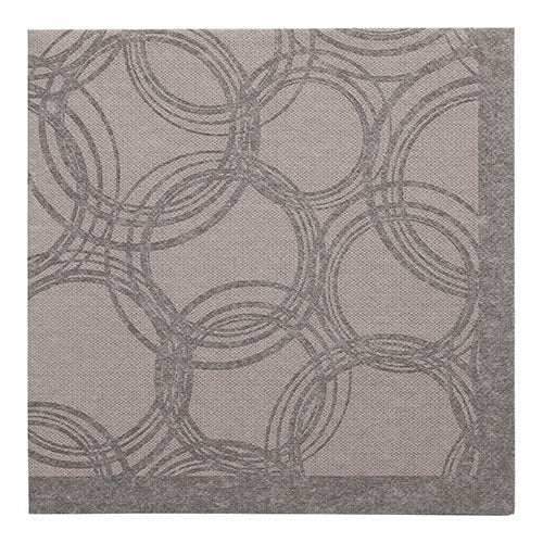 PAPSTAR 50 Servietten "ROYAL Collection" 1/4-Falz 40 x 40 cm grau
