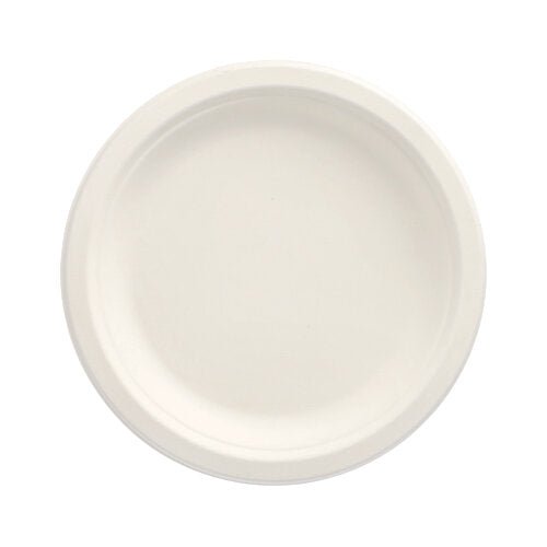 PAPSTAR 12 Teller, Zuckerrohr "pure" ungeteilt