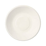 PAPSTAR 50 Schalen, Zuckerrohr "pure" weiss