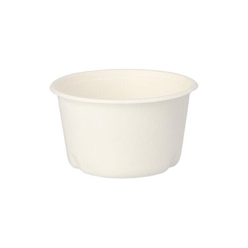PAPSTAR 50 Suppenbecher, Zuckerrohr "pure" weiss