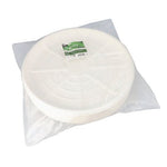 PAPSTAR 25 Servierplatten, Zuckerrohr "pure" rund