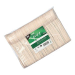 PAPSTAR Holzlöffel "pure" 16 cm, umweltfreundlich und stabil | Folie (250 Stück)