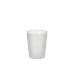 Starpak 20 Mehrweg-Gläser für Schnaps PP 4 cl Ø 4,3 cm · 5,2 cm satiniert, unzerbrechlich | Folie (20 Stück)