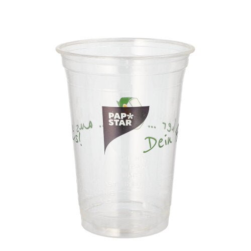 PAPSTAR 50 Trinkbecher PLA "Becher aus Mais"