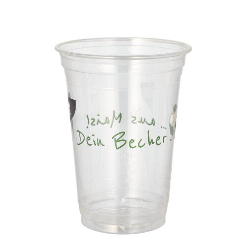 PAPSTAR 50 Trinkbecher PLA "Becher aus Mais"