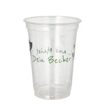 PAPSTAR 50 Trinkbecher PLA "Becher aus Mais"