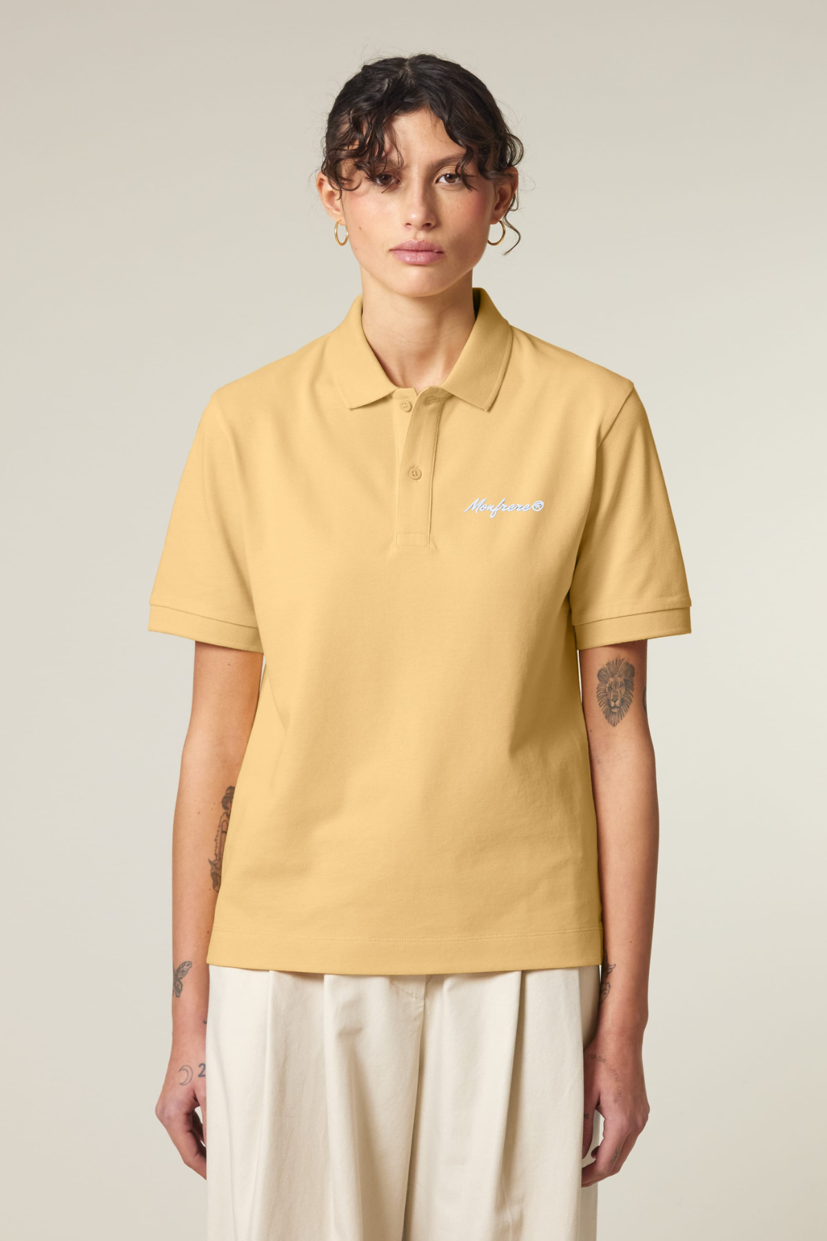 White Label Stick Unisex-Poloshirt