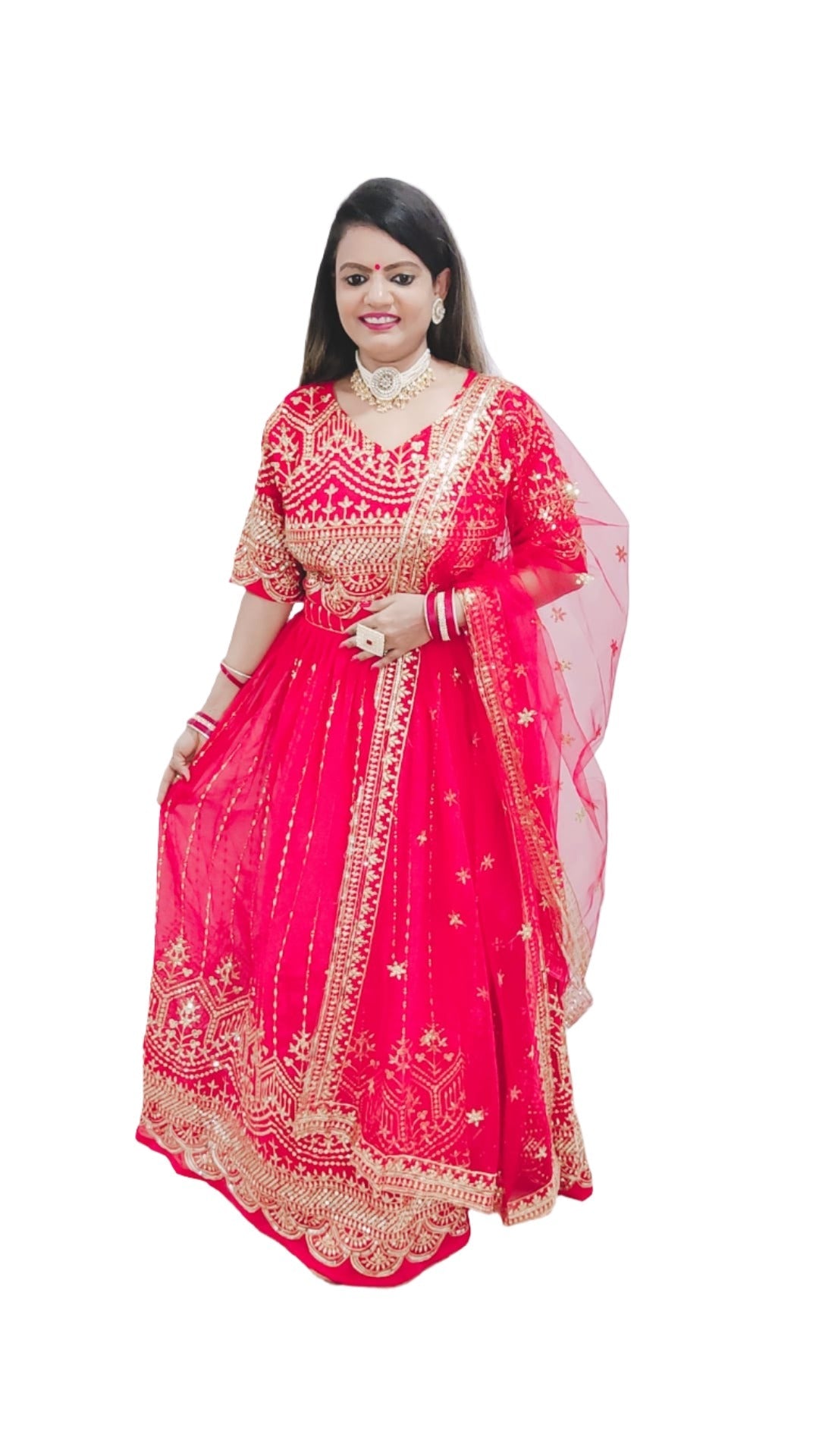 New Đěsigner Sequence  Lehenga -Choli With Dupatta