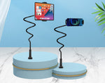 Tischhalterung 360° Schwanenhals flexibel Ständer für Tablet Smartphone I SYSTEM-S