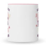 Bedruckte Tasse mit Spruch Das höchste Glück