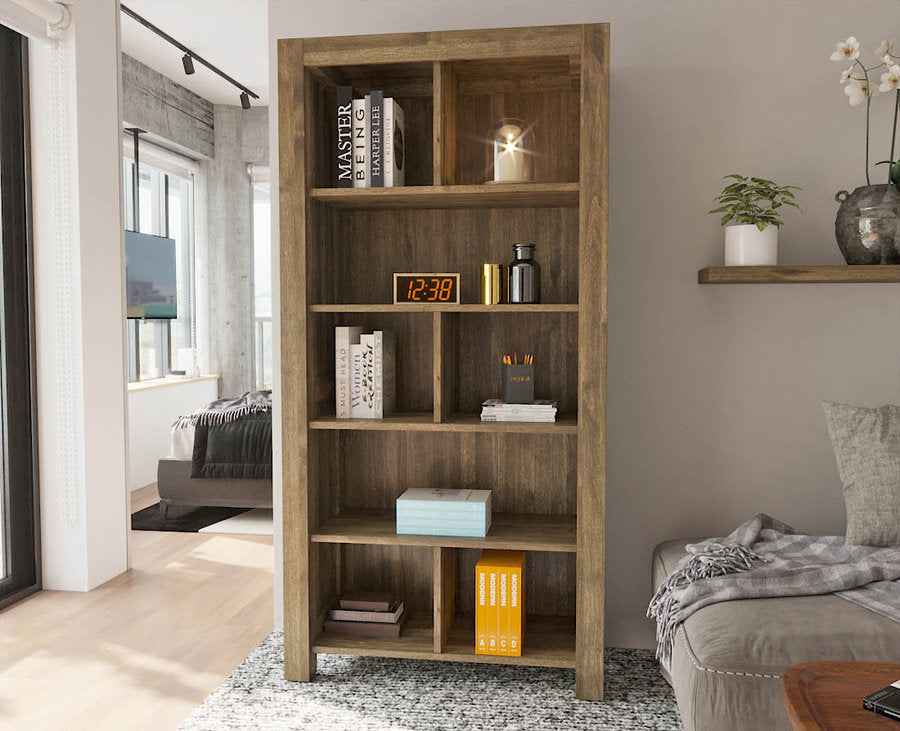 NATURA 90er Bücherregal aus Birke – Handgefertigt für ein gemütliches Zuhause