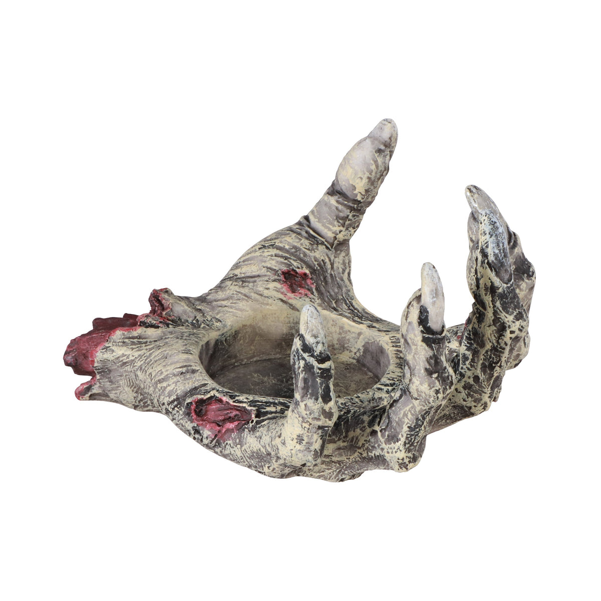 "Zombie Hand"" Kerzenleuchter 11 x 6 cm | Halloween Dekoration