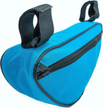 Fahrrad Tasche wasserfest Dreiecktasche Rahmentasche Triangeltasche Blau | System-S
