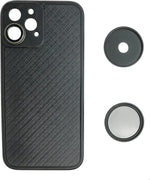 CPL Filter 37mm Circular Polarizer Linse Schwarz mit Hülle für iPhone 12 Pro Max | System-S