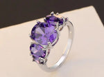 Amethyst Silver Ring