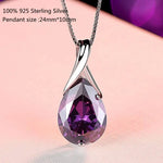 Amethyst Silver Anhaenger