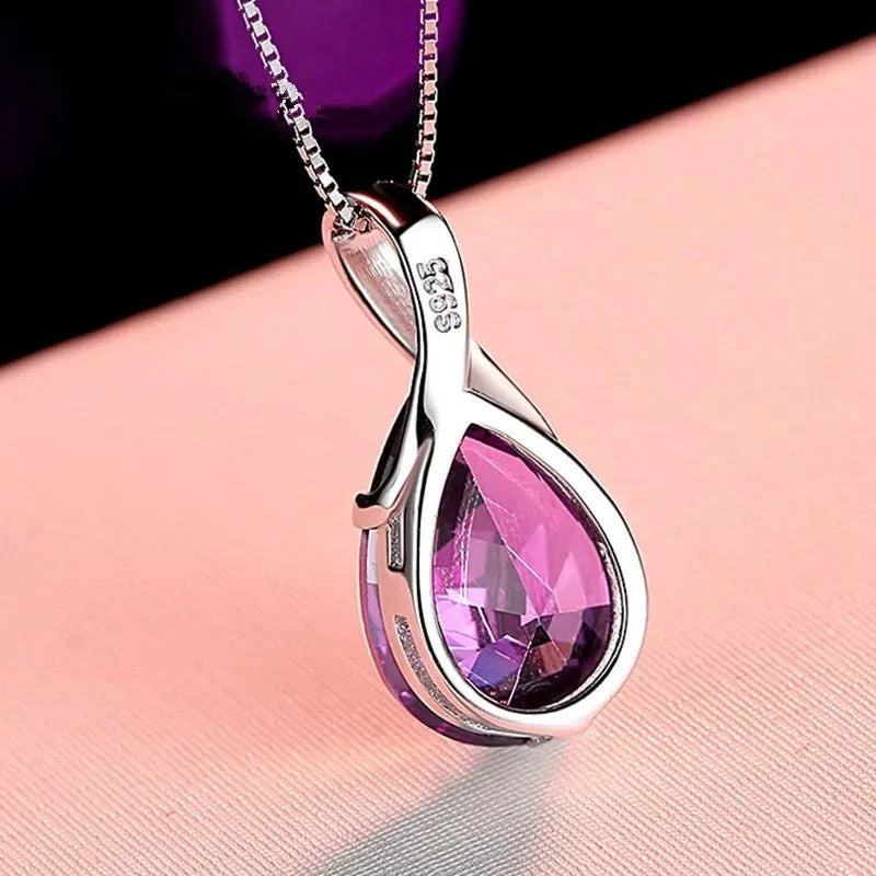 Amethyst Silver Anhaenger