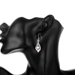 Amethyst Silver Earrings