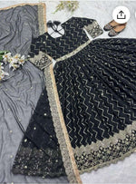 Pakistani Designer Partywear Heavy Work Anarkali