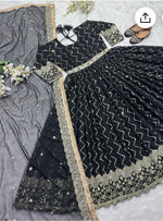 Pakistani Designer Partywear Heavy Work Anarkali