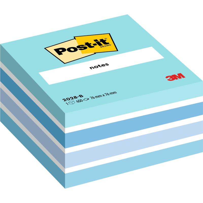 Post-it® Notes Würfel, 76 mm x 76 mm, 450 Blatt/Block, 100% PEFC