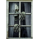 Halloween Skelett Fensterdekoration | Bild 80 x 120 cm