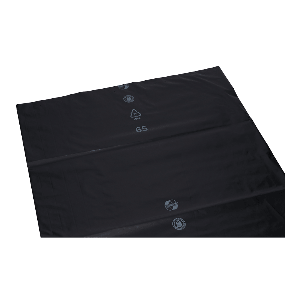 DEISS 95012 - 650+550x1350x0,1 mm schwarz  | Karton (50 Stück)