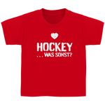 Kinder Basic T-Shirt - HOCKEY ...WAS SONST?