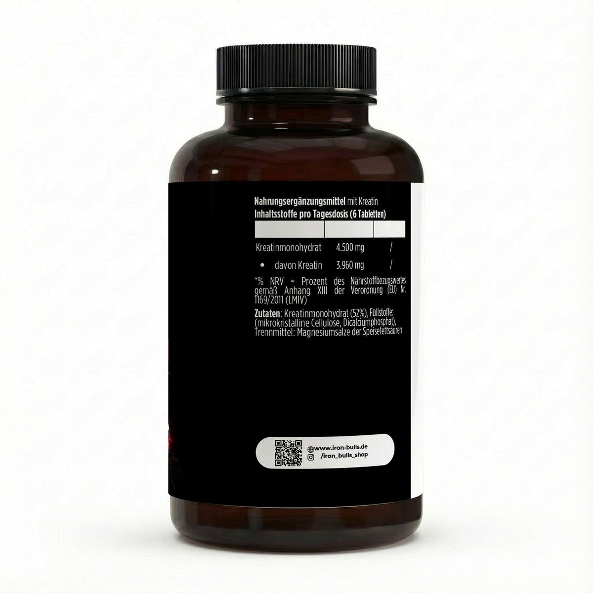 Kreatin Monohydrat - 180 vegane Tabletten
