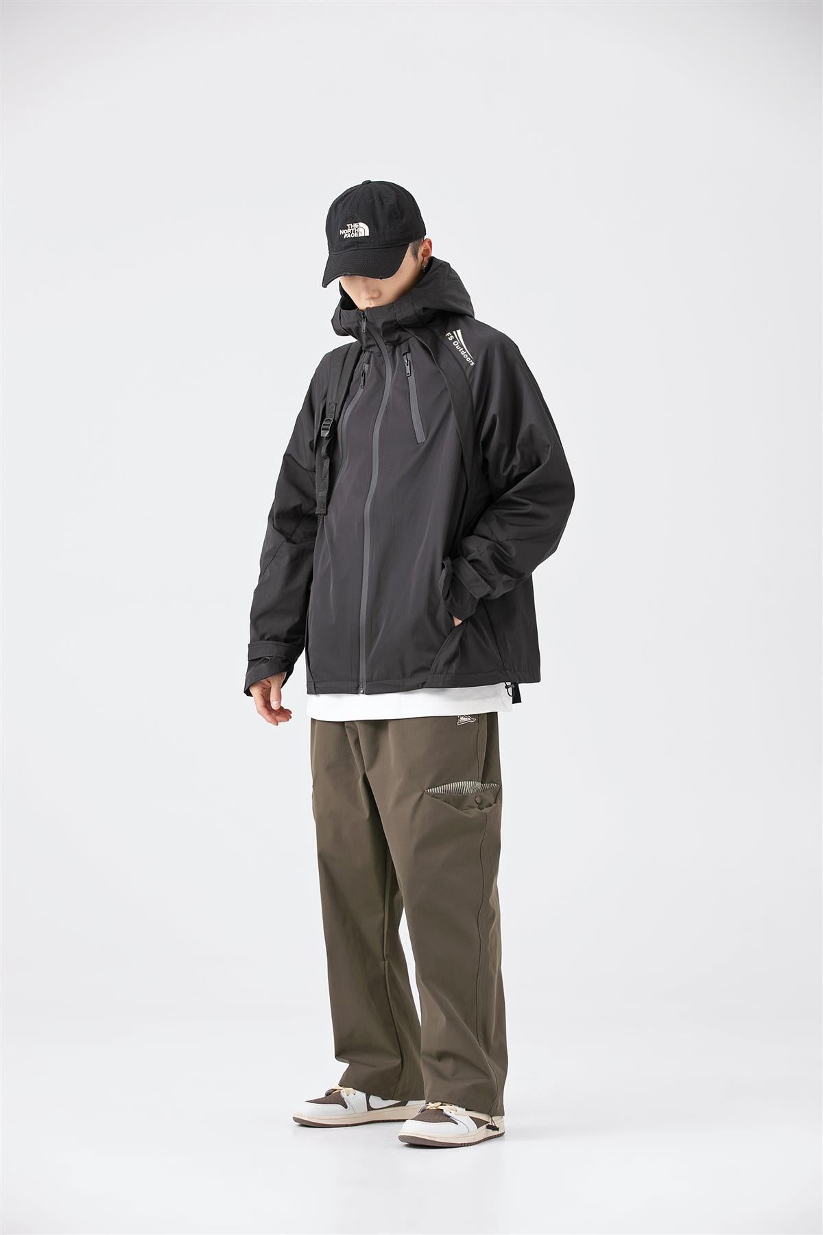 Waterproof Jacket In Black
