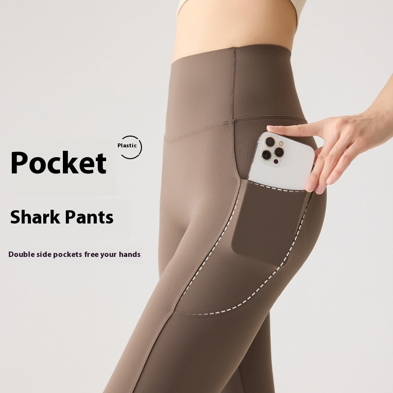 Cool Fühlend Schnelltrocknend Ultrahohe Taille Bauch-Hose