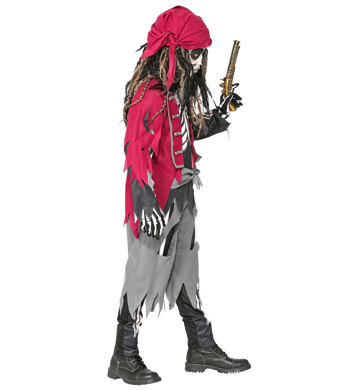 Kostüm Kid Pirat Skelett