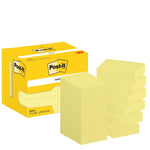Post-it® Notes, Gelb, 38 mm x 51 mm, 100 Blatt/Block, 12 Blöcke/Packung, Kartonverpackung, 100% PEFC, SGSCH-PEFC-COC-110078 | Packung (1 Stück)